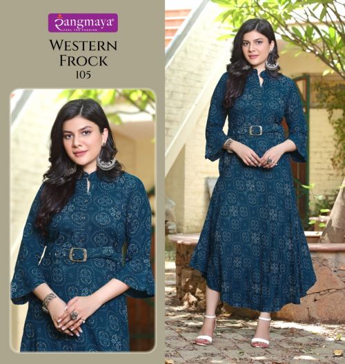 Rangmaya Long Kurtis Catalog